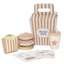 Jouet en bois - dinette - Burger Meal