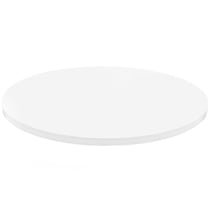 Support rond en mousse blanc 50 cm