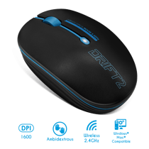 Souris Sans Fil Drift 2 - Bleu - Advance