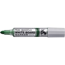 Marqueur tableau blanc pointe ultra large - PENTEL - Vert - MAXIFLO MWL5W - Lot de 12