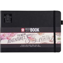 Carnet - Croquis - Dessin - A5 - 21x14,8cm - 80 pages - 210g - Papier ivoire - Sakura