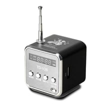 Enceinte Portable Bluetooth FM USB SD TF MP3 Puissante Compacte Noir YONIS