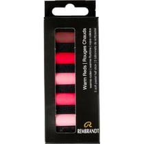 Pastels - Tendres - Teintes rouges chaudes - 5 demi-pastels - Rembrandt