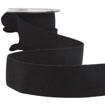 Elastique boxer 32mm noir au mètre