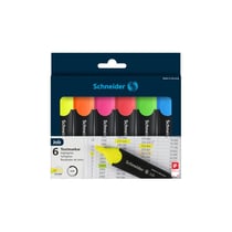 Etui De 6 Surligneurs - Job - Assortiment - Schneider