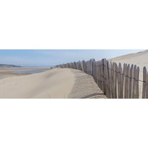 Tableau sur toile plage du Veillon 45x135 cm
