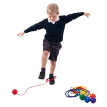 6 Balles au pied - Jouet créatif et éducatif
