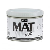Peinture acrylique - Extra mate - Bleu turquoise - Pébéo - Mat Pub - 500ml
