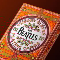 The Beatles - Jeu de cartes The Beatles Orange Version
