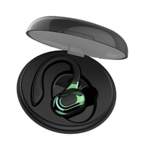 Ecouteurs Bluetooth Sans Fil Confortables Etanches Avec Boîtier De Charge Vert YONIS