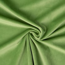 Tissu Velours ras d'ameublement uni Vert anis