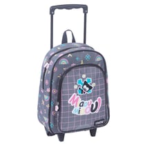 Sac à dos à roulettes Chacha 30 CM - Maternelle - 1 compartiment Algebre