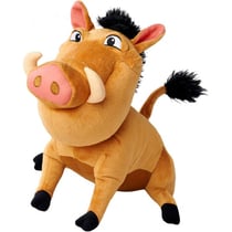 Peluche disney le roi lion : pumba le phacochere 29 cm - peluche licence disney pumbaa