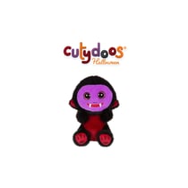 Peluche - Peluche > Vampire DRACO Noir, Violet et Rouge Bordeaux – 13 cm