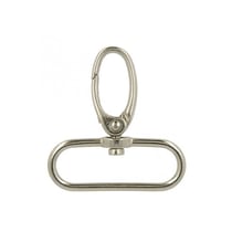 Mousqueton 40mm couleur argent