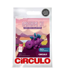 Kit Amigurumi Bébé Stégosaure- Circulo Violet