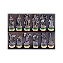 Le Seigneur des Anneaux - Set de pièces de jeu d'échecs Les Deux Tours