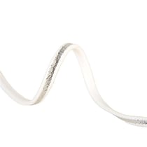 Bobine élastique spaghetti 25m blanc