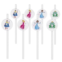 Paille - lot de 8 - princesses