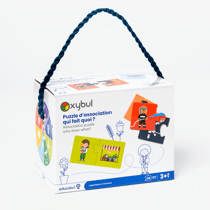 Puzzle d'association Qui fait quoi ? Oxybul
