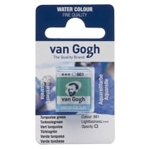 Peinture aquarelle van Gogh godet Vert Turquoise 661