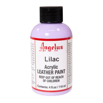 Flacon 118 ml - Peinture acrylique pour cuir Angelus - Lilas - Standard