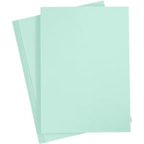 Papier cartonné Vert pastel - A4 - 210 gr - 10 pcs