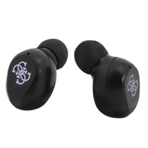 Guess Écouteurs TWS sans fil Bluetooth 5.0 avec Boite de Charge Affichage LED Violet clair