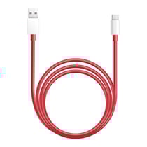 Oneplus Câble USB-C vers USB-C Charge Rapide SuperVOOC 12A 1.5m Officiel Rouge