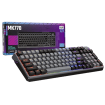 Clavier Gamer - Cooler Master MK770 - Gris - Mécanique Kailh Box V2 Red - AZERTY