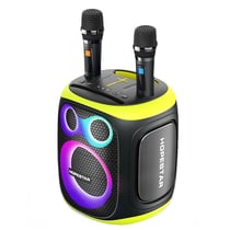 Enceinte Waterproof Puissante Bluetooth Extérieure Avec Microphone Autonomie Longue Noir YONIS