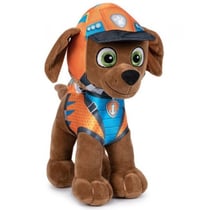 Peluche chien policier zuma 30 cm - pat' patrouille dino rescue - peluche licence paw patrol