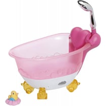 Baignoire magique rose baby born poupon 36-43 cm - zapf - 828366 - accessoire bain poupée