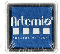 Encreur Royal blue 3cm x 3cm ARTEMIO