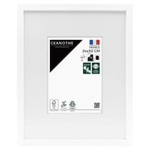 Cadre photo Wild blanc 24x30 cm avec passe-partout 13x18 cm