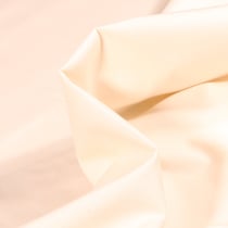 Tissu Popeline de coton mercerisé uni Elise Ecru