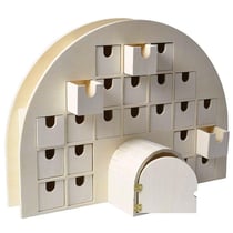 Calendrier de l'Avent Igloo DIY en BOIS 44 x 32 cm - Artemio