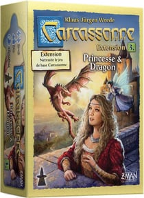 Carcassonne Extension 3 Princesse et Dragon