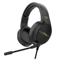 AKUMA - Casque Gaming Filaire SEINEN H02 Audio Stéréo, Ultra Léger, Basses Profondes - Jack 3.5mm pour PC PS5 PS4 Xbox One Mac Nintendo Switch Smartphone - Noir