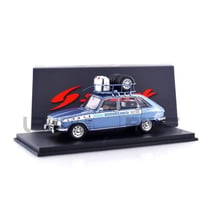 Voiture miniature - SPARK - RENAULT 16 Assistance Rallye - 1/43 - Bleu - Réplique détaillée