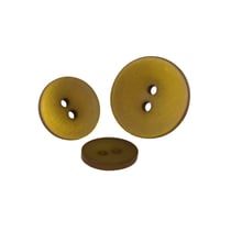 Lot de 3 boutons 2 trous satiné kaki