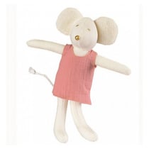 doudou musical Celeste la sourie blanche - Egmont Toys - Rose