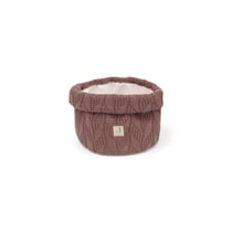 Panier de rangement Spring Knit Chataigne