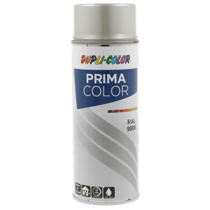 Spray de peinture acrylique - Alu blanc - RAL 9006 - Satiné - Tous supports - Prima Color - 400ml