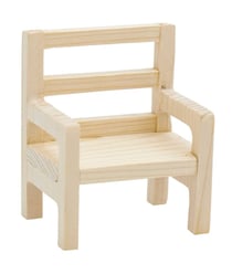 Chaise miniature (4,5x4x8,5cm) - Rico Design Bois
