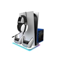 Base de charge multifonctions CYBER A01 RGB pour PS5 et PS5 Slim