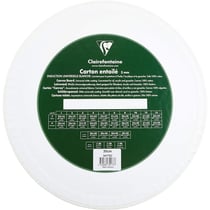 Carton Entoilé - 100% Coton - Diamètre 30 Cm - Clairefontaine