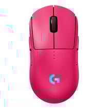 Souris Gaming Sans Fil Rose Ultra Précise Jusqu'à 44000 DPI et 95h d'Autonomie Rose 2 YONIS
