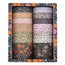 12 Washi Tape, Masking Tape, ruban adhésif scrapbooking assortis BLOSSOMING ON TEH PATH