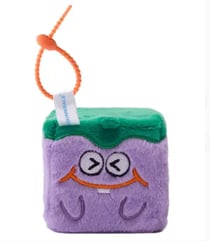 Peluche Squarepal porte cles auine - MGM